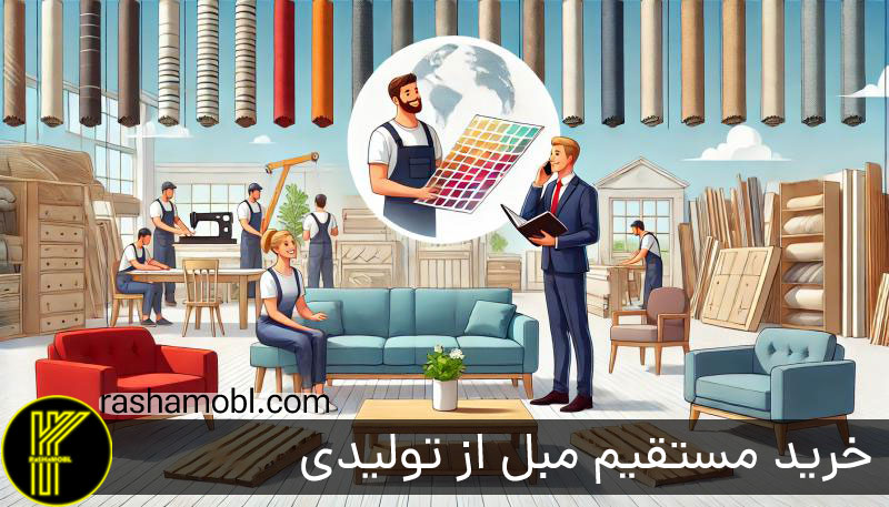 خرید مستقیم مبل از تولیدی