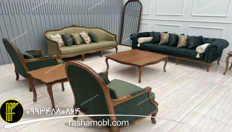 ویژگی‌ های مبل نئوکلاسیک 