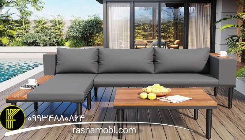 انواع مبلمان فلزی 